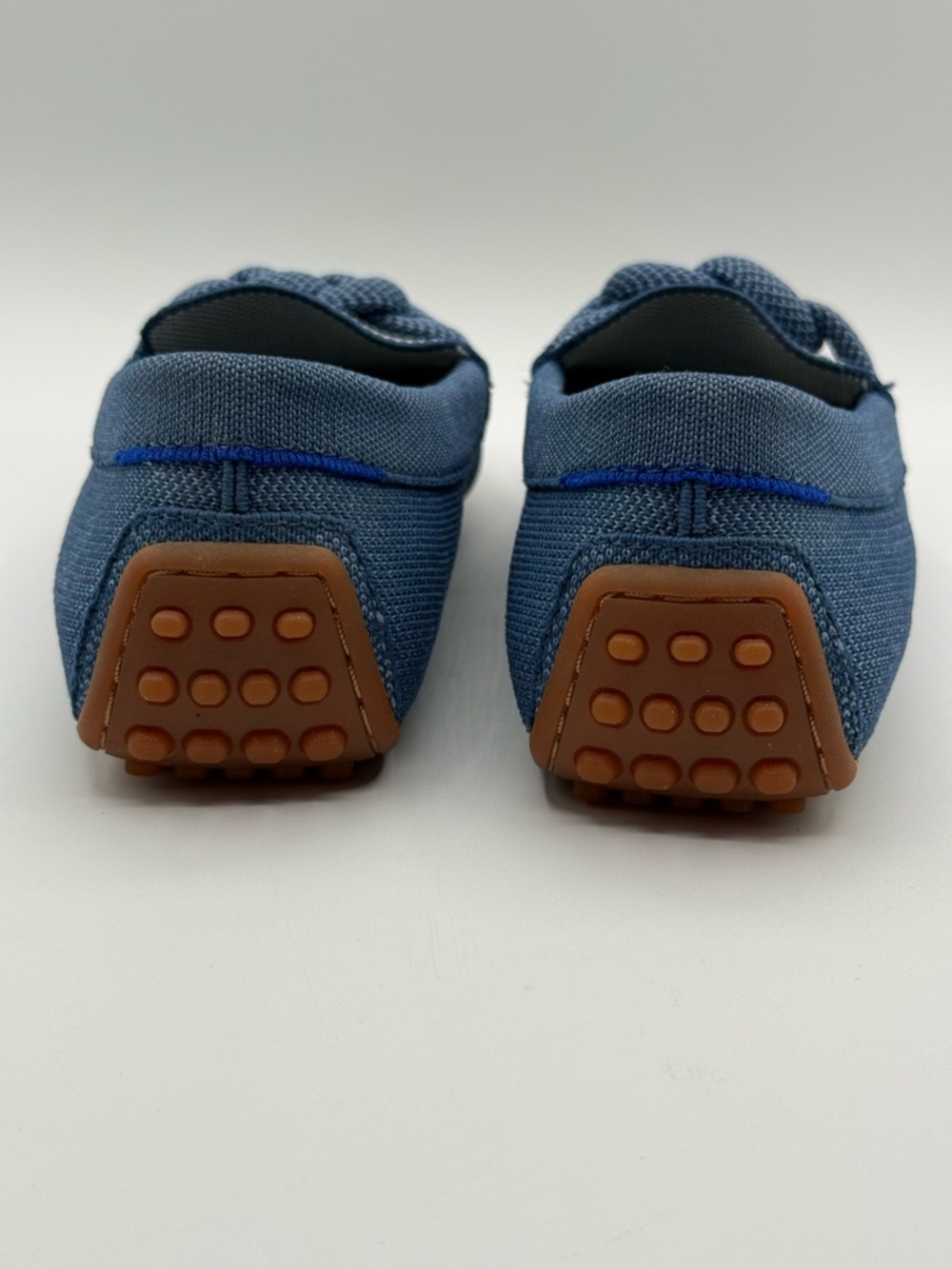 Rothy’s The Braid Driver Women’s Blue Knot Detail Loafers Sustainable Knit Flats - Picture 13 of 16